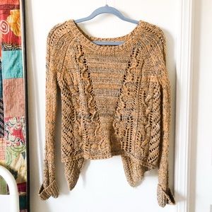 Rusty yellow Knit sweater